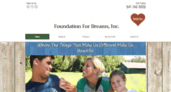 Desktop Screenshot of foundationfordreams.org